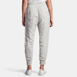 Canvas Linen Relaxed Pant In Silver | James Perse Los Angeles