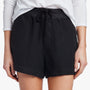 Canvas Linen Short in Black | James Perse Los Angeles