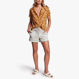 Island Print Shirt In Comet Island Print | James Perse Los Angeles