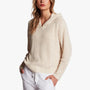 Cotton Linen Hoodie - Ivory | James Perse Los Angeles