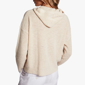 Cotton Linen Hoodie - Ivory | James Perse Los Angeles
