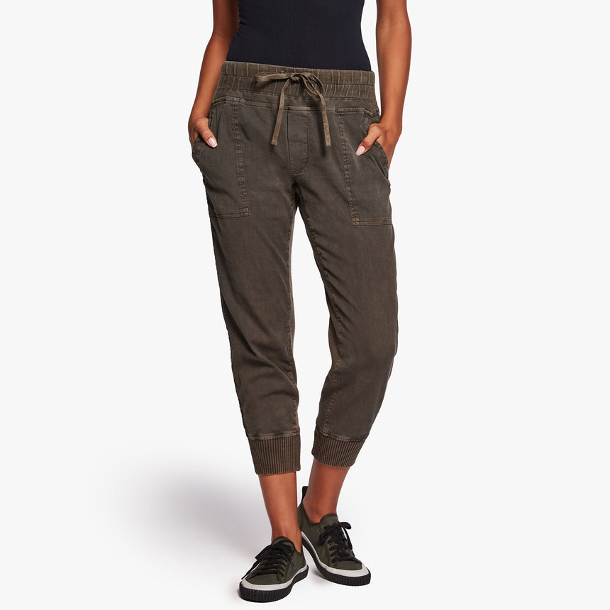 Mixed Media Pant In Alligator Pigment | James Perse Los Angeles