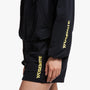 Y/OSEMITE Tricot Hooded Jacket In Black/Yellow | James Perse Los Angeles