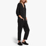 Luxe Lotus Jersey Lounge Jumper In Black | James Perse Los Angeles