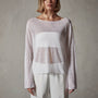 Soleil Linen Shell Top in White | James Perse Los Angeles