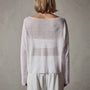 Soleil Linen Shell Top in White | James Perse Los Angeles