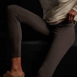 Stretch Jersey Long Leggings in Carbon | James Perse Los Angeles