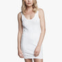 Long Skinny Tank Dress In White | James Perse Los Angeles