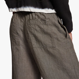 Linen Cropped Pant In Artichoke | James Perse Los Angeles