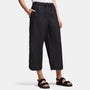 Linen Cropped Pant In Black | James Perse Los Angeles