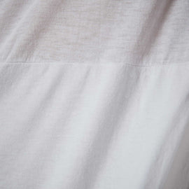 Deep V Double Layer Dress  in White | James Perse Los Angeles