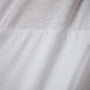 Deep V Double Layer Dress  in White | James Perse Los Angeles