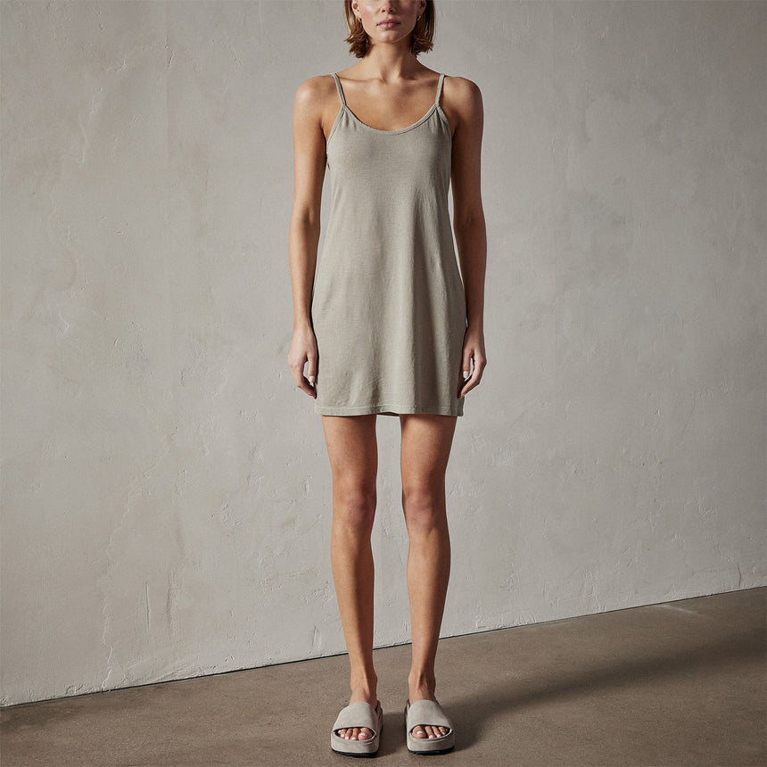 Cami Dress in Silt Pigment | James Perse Los Angeles