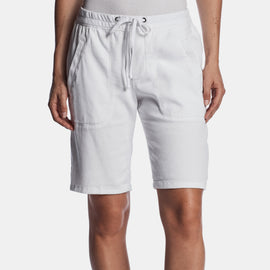 Soft Drape Utility Short - White | James Perse Los Angeles
