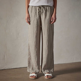 Lightweight Linen Pant in Silt Pigment | James Perse Los Angeles 
