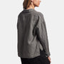 Canvas Linen Boxy Shirt In Artichoke | James Perse Los Angeles