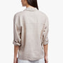 Canvas Linen Boxy Shirt - Driftwood | James Perse Los Angeles
