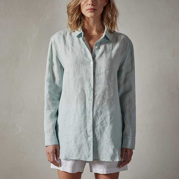james perse linen shirt