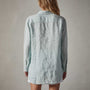 Lightweight Linen Shirt in Ocean Spray Pigment | James Perse Los Angeles 