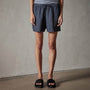 Lightweight Linen Short in Blue Oil | James Perse Los Angeles