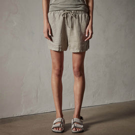 Lightweight Linen Short in Silt Pigment | James Perse Los Angeles