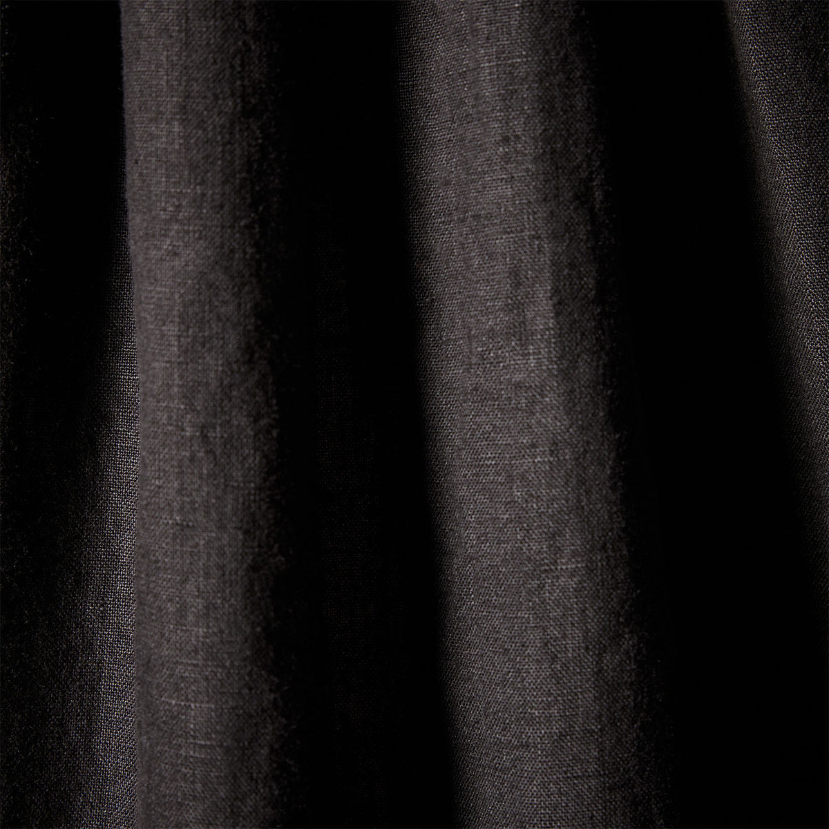 Garment Dye Gathered Dress in Black | James Perse Los Angeles
