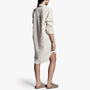 Cotton Military Shirt Dress In Vintage | James Perse Los Angeles
