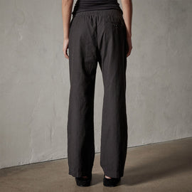 Canyon Linen Pant in Black | James Perse Los Angeles