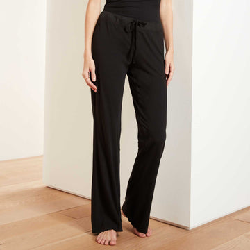 Knit Jersey Pajama Pant - Black