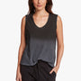 Spray Dyed Vintage Tank - French Navy/Black | James Perse Los Angeles