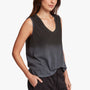 Spray Dyed Vintage Tank - French Navy/Black | James Perse Los Angeles