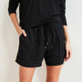 Lightweight Technical Cargo Short In Black | James Perse Los Angeles
