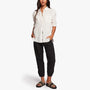 Linen Pocket Shirt In Oyster | James Perse Los Angeles