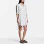 Linen Shirt Dress In Driftwood | James Perse Los Angeles