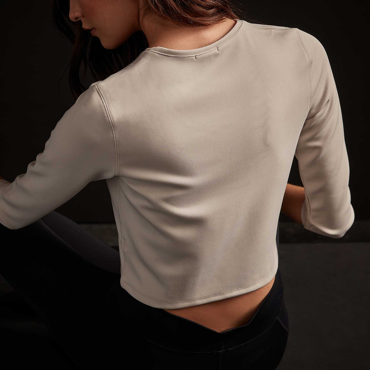Y/OSEMITE Scuba Tee In Silver | James Perse Los Angeles