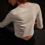Y/OSEMITE Scuba Tee In Silver | James Perse Los Angeles
