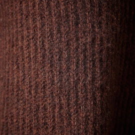 Rib Raglan Crew Sweater in Americano | James Perse Los Angeles