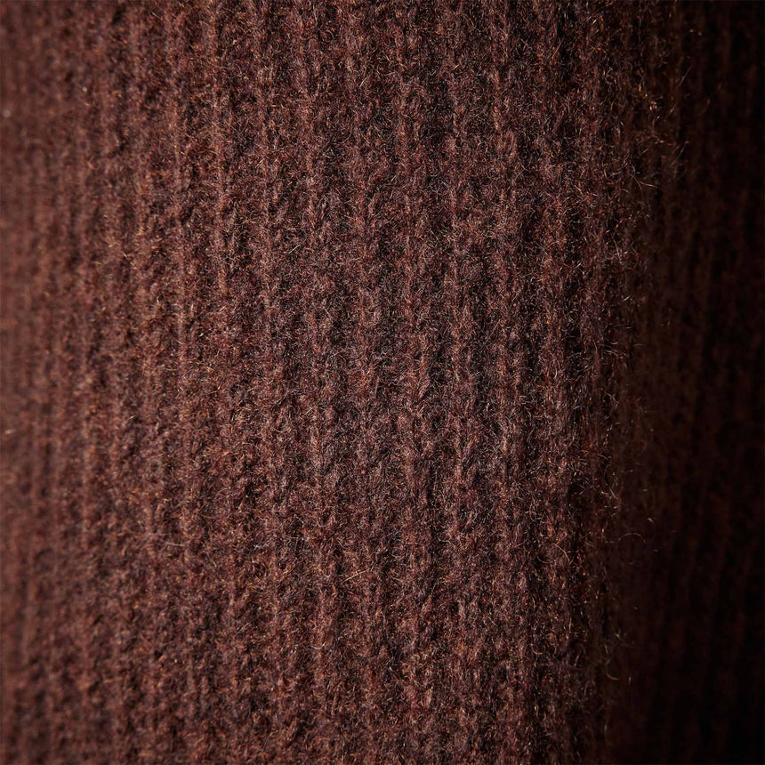 Rib Raglan Crew Sweater in Americano | James Perse Los Angeles