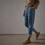 Lightweight Denim Contrast Pant - Blue Denim | James Perse Los Angeles