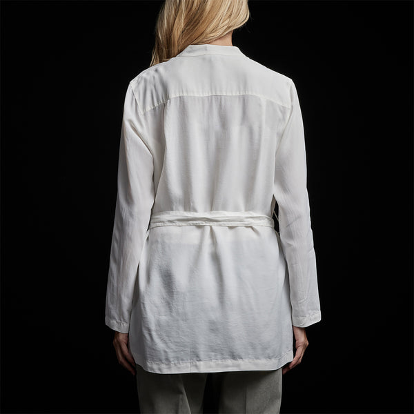 Lounge Robe in Off White | James Perse Los Angeles