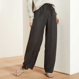 Micro Suede Pull On Pant - Carbon | James Perse Los Angeles