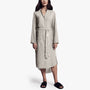 Tie Waist Shirt Dress In Silver | James Perse Los Angeles