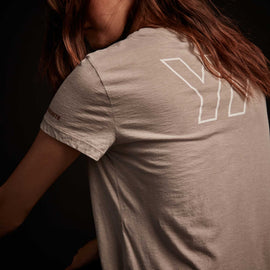 Y/OSEMITE Melange Jersey Tee - Dapple | James Perse Los Angeles
