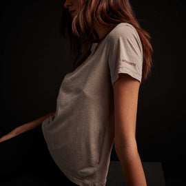 Y/OSEMITE Melange Jersey Tee - Dapple | James Perse Los Angeles