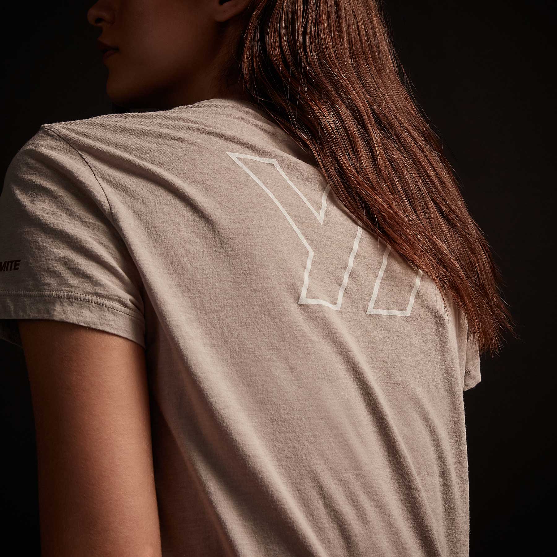 Y/OSEMITE Melange Jersey Tee - Dapple | James Perse Los Angeles