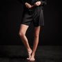 Double Knit Sweat Short in Black | James Perse Los Angeles