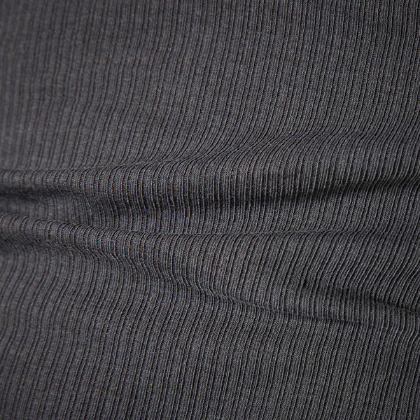 Ribbed Daily Tank - Carbon Pigment | James Perse Los Angeles