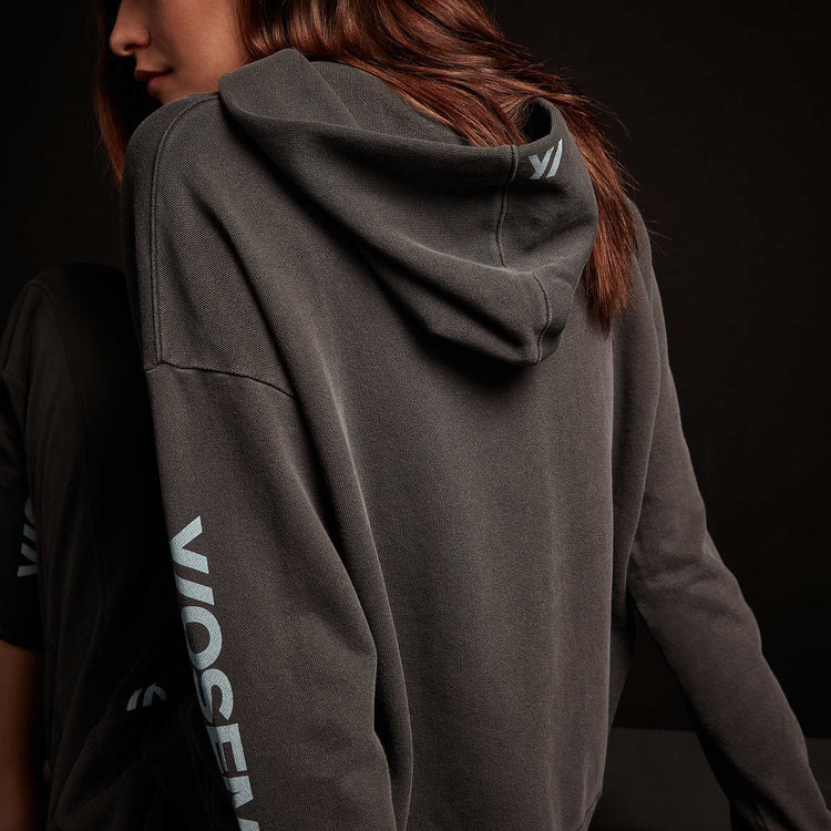 Y/OSEMITE Graphic Pullover Hoody - Carbon Pigment/Calistoga | James Perse Los Angeles