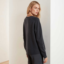 Recycled Cashmere Crew Neck Sweater in Maine | James Perse Los Angeles