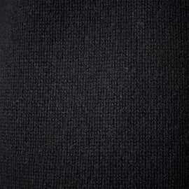 Recycled Cashmere Seamed V Neck in Black | James Perse Los Angeles